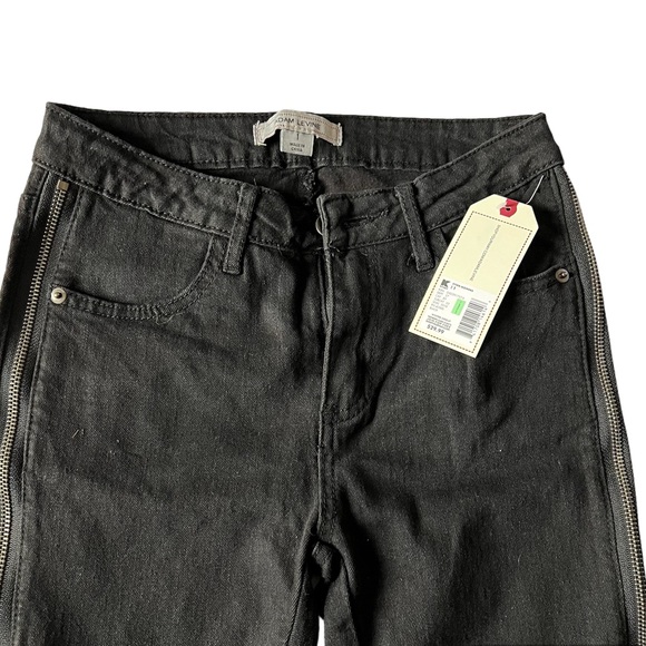 Adam Levine  |  NWT | Black Skinny Jeans | Zipper Sides  | Size 1 - Picture 3 of 4